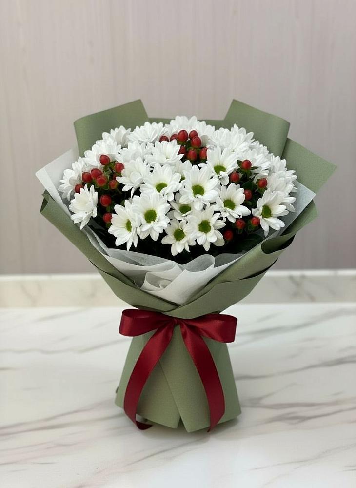 Букет цветов из: Хризантемы в Ага-Батыре