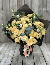 Букет цветов из:  Розы и Лизиантусы #REPLACE_PRED# Ага-Батыре