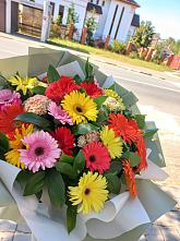 Букет цветов из:  Герберы #REPLACE_PRED# Ага-Батыре