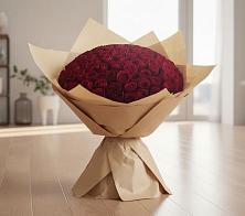 Букет 101 Красная роза в Ага-Батыре