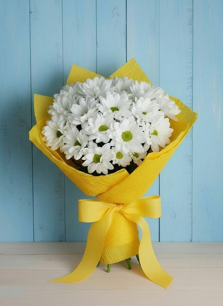 Букет цветов из: Хризантемы в Ага-Батыре