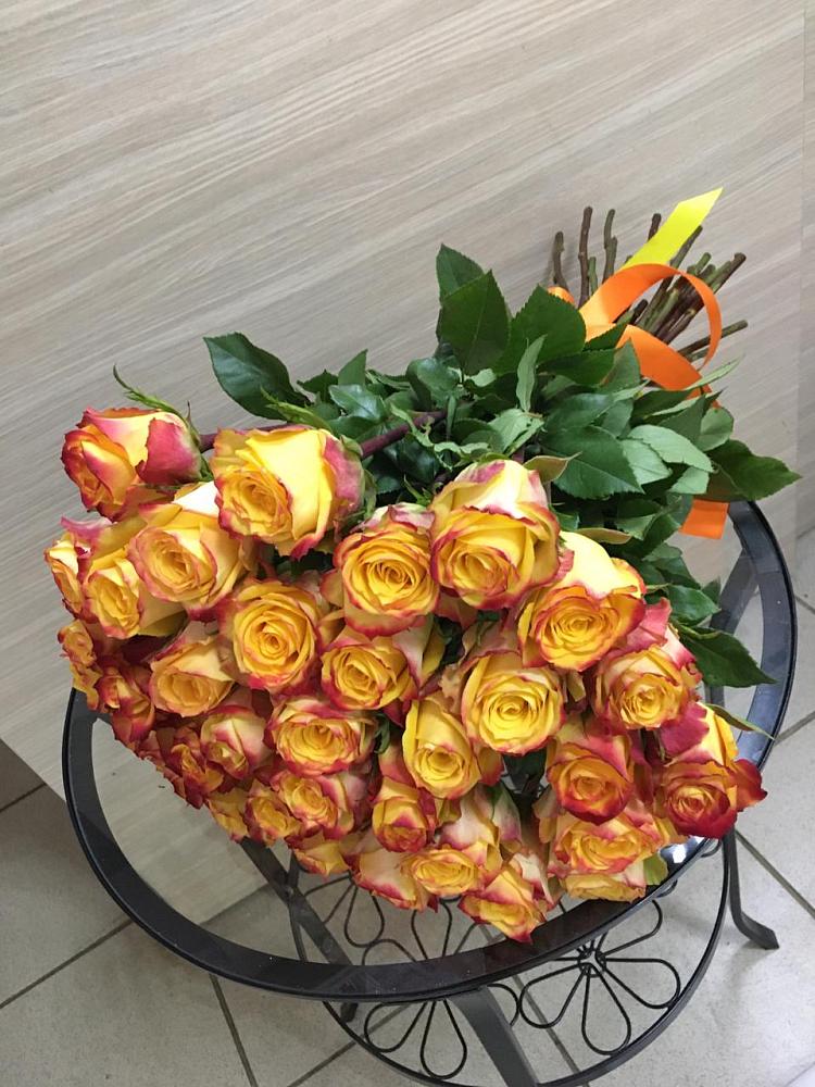 Букет Желтые розы в Ага-Батыре