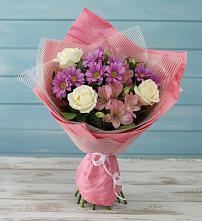 Букет цветов из:  Герберы в Ага-Батыре