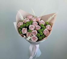 Букет цветов из:  Розы и Хризантемы в Ага-Батыре