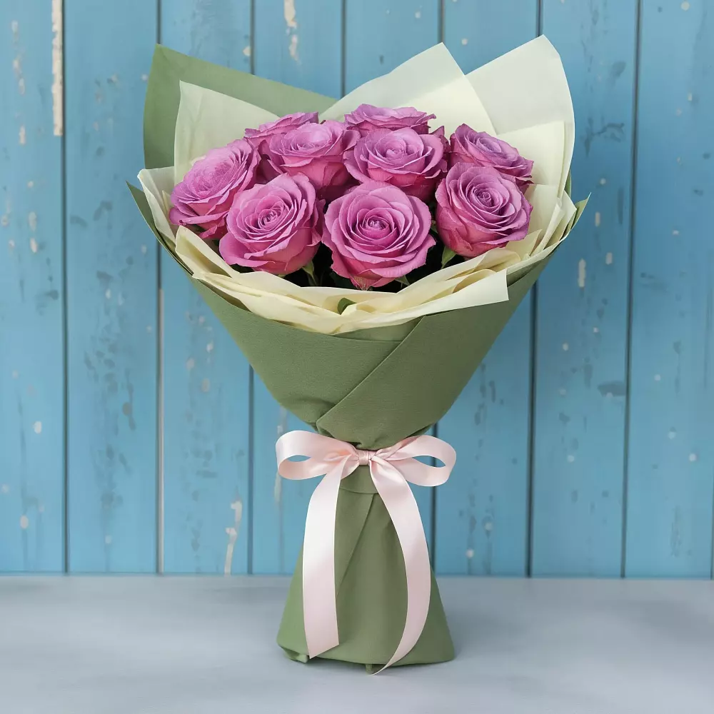 Букет Розы Фёрст Леди в Ага-Батыре