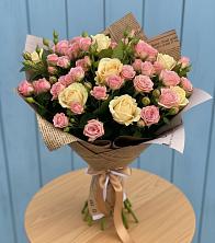 Букет цветов из:  Розы в Ага-Батыре