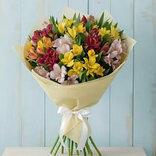 Букет цветов из:  Альстромерии в Ага-Батыре
