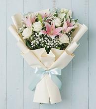 Букет цветов из:  Лилии в Ага-Батыре