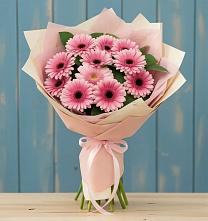 Букет цветов из:  Герберы в Ага-Батыре