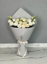 Букет цветов из:  Розы и Лизиантусы #REPLACE_PRED# Ага-Батыре